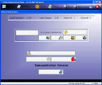 Video Rental Software Color Theme 2