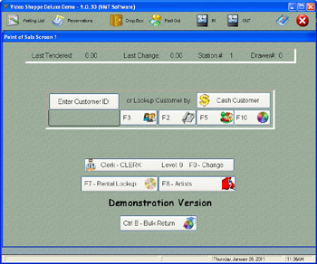 Video Rental Software Color Theme 5