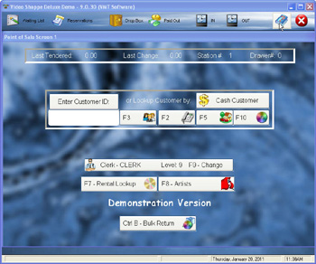 Video Rental Software Color Theme 7