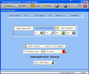 Video Rental Software Color Theme 8