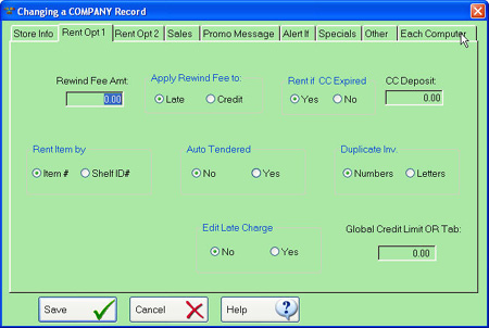 DVD Rental Software Setup