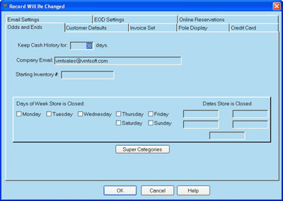 Video Rental Software Setup