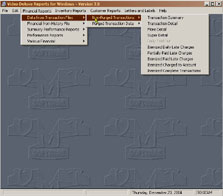 DVD Rental Software financial reports