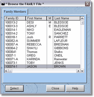 family_lookup