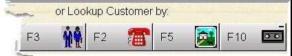 Customer Lookup Buttons