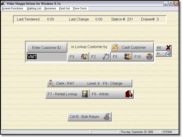 POS Screen 1