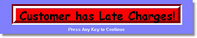 Late Charge Alert